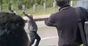 HDP’li Önlü terörist cenazesinde polise saldırdı