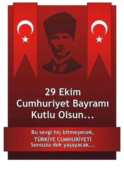 resimli 29 ekim cumhuriyet bayrami