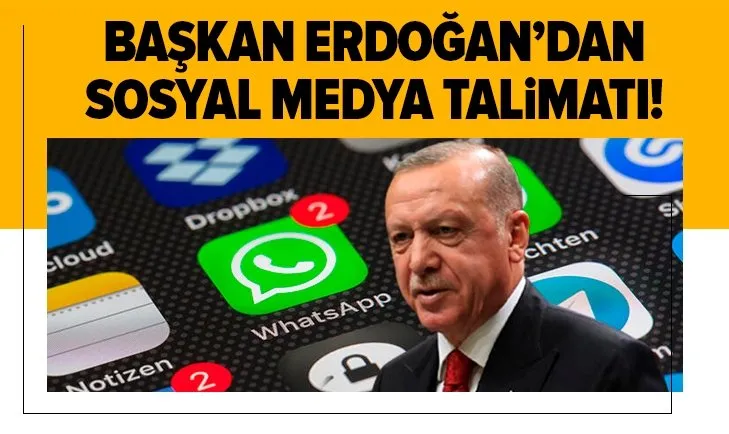 Son dakika: Başkan Erdoğan'dan partililere sosyal medya talimatı