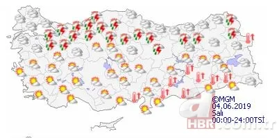 Meteoroloji'den son dakika hava durumu açıklaması! Bayramda hava nasıl olacak? | 3 Haziran 2019 hava durumu 13