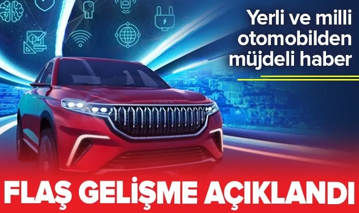 Yerli ve milli otomobil TOGG’dan müjdeli haber! Önemli gelişme açıklandı