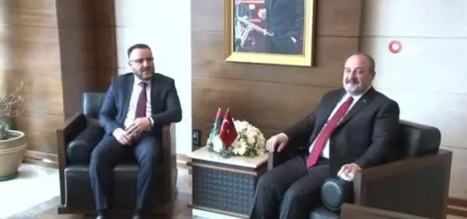 Son dakika: Türkiye ve Libya arasında işbirliği! Sanayi ve Teknoloji Bakanı Mustafa Varank, Libyalı mevkidaşı ile bir araya geldi