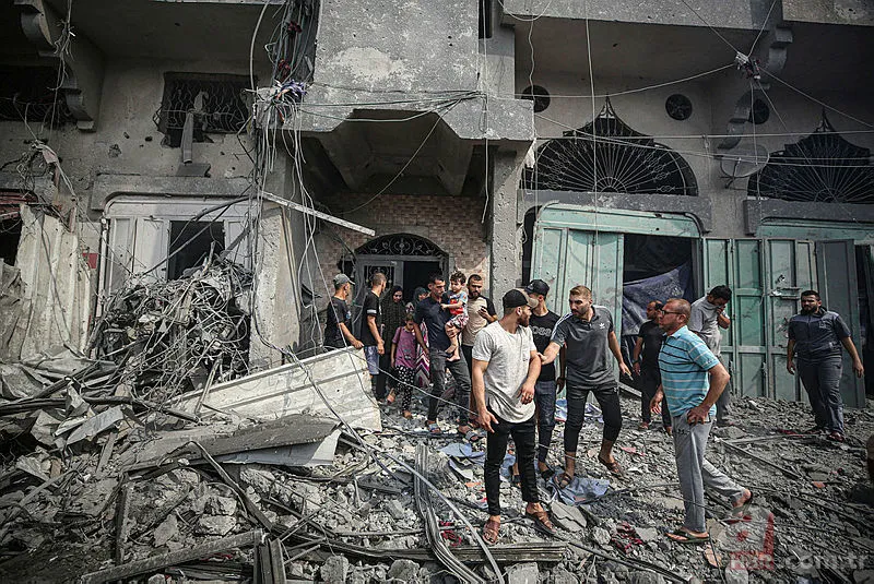 İsrail kutsal tanımıyor! Çok sayıda cami vuruldu! Gazze'de insanlık dramı... 1