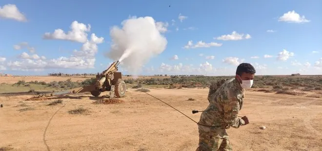 TSK’dan Libya ordusuna ağır silah atış eğitimi
