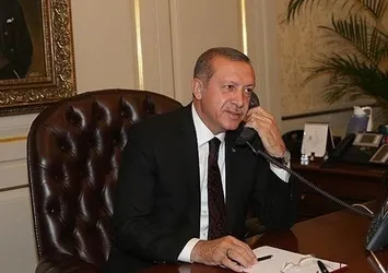 Başkan Erdoğan Merkel ile görüştü
