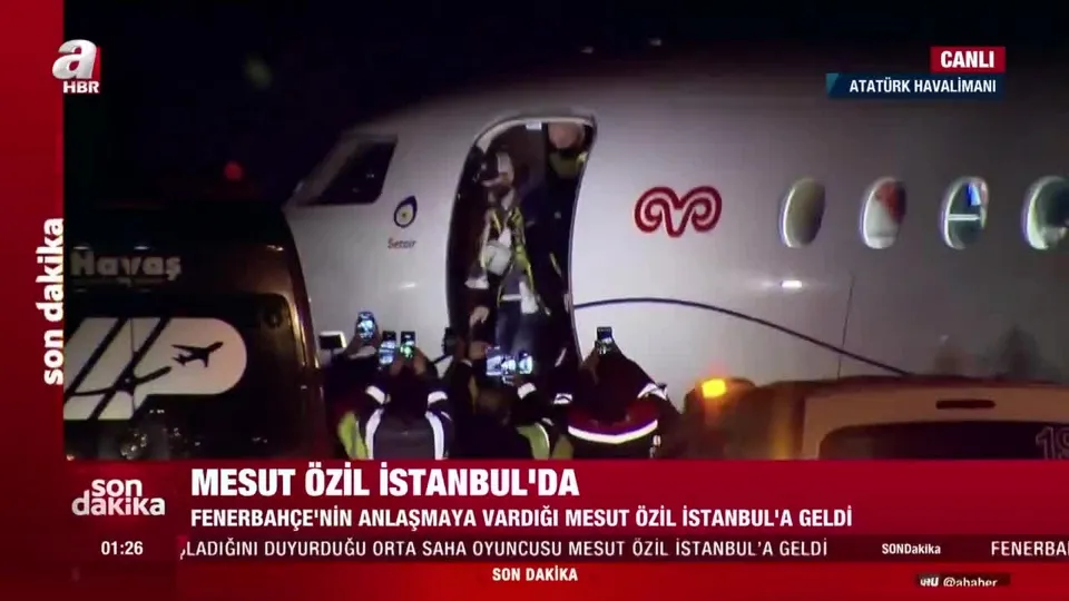 Son dakika: Mesut Özil İstanbul’da
