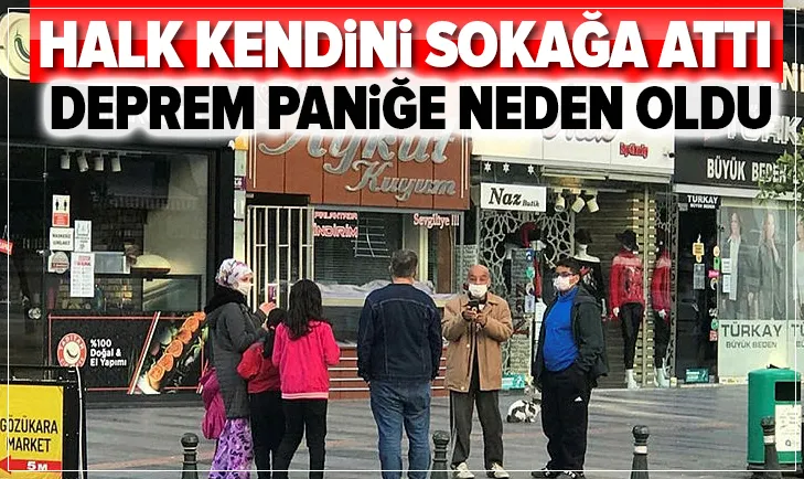 Antalya'da 5,2 büyüklüğünde deprem!