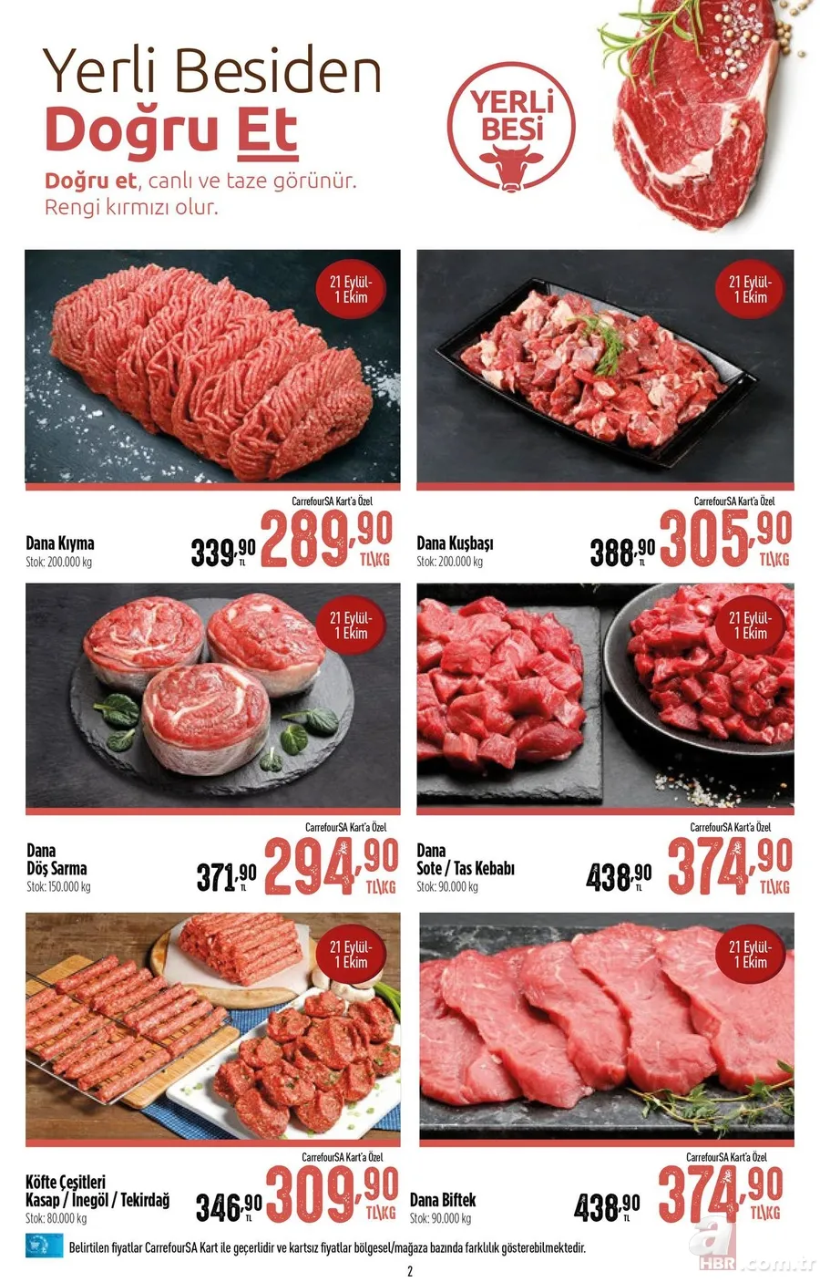 CarrefourSA Sıvı Yağ 155 TL’den, 40’lı Tuvalet Kağıdı 169 TL’den ve Dana Kıyma 289,90 TL’den satışa sunuyor! İşte 28 Eylül CarrefourSa indirim listesi 2