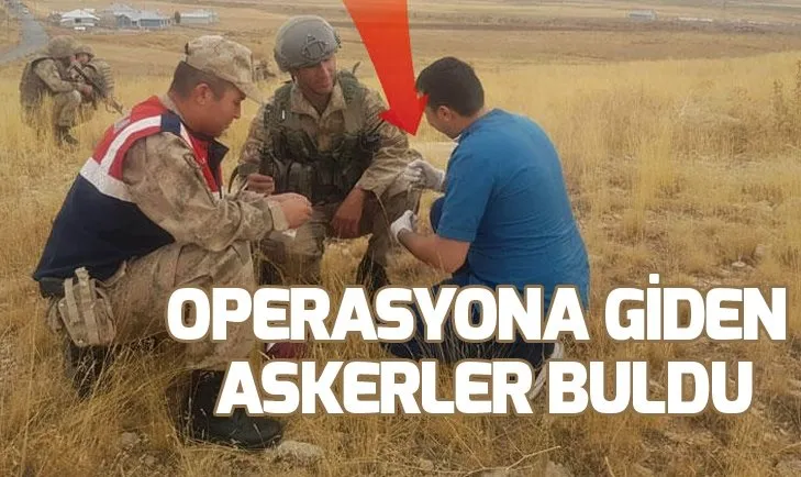 operasyona giden askerler buldu a