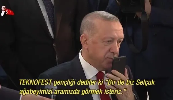 Başkan Erdoğan öğrencileri kırmadı hemen telefona sarıldı: Selçuk ağabeyimizi görmek isteriz - 1