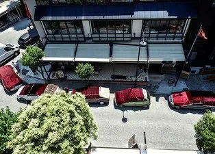 Sultanahmet'te görenleri şaşırtan kare! Halı tarlası...