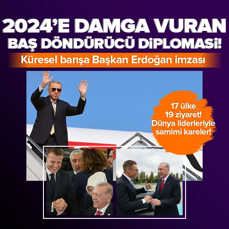 Küresel barışa Başkan Erdoğan imzası!