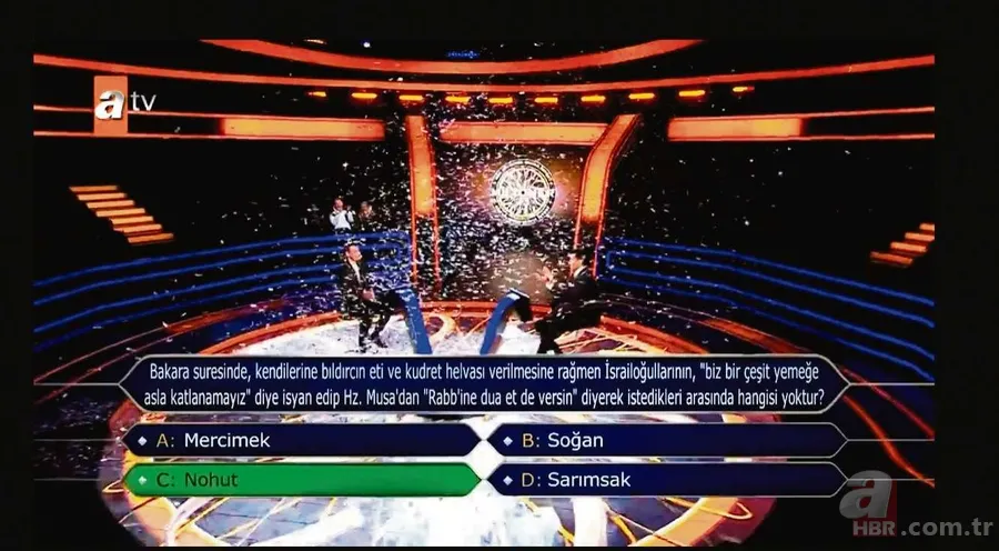 1 milyonluk sorunun cevabı ne? Kim Milyoner Olmak İster geçmişten günümüze tüm milyonluk sorular ve cevapları... 25