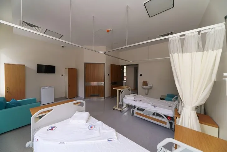 Tarihi Hadımköy Askeri Hastanesi ilk hastalarını almaya başladı! Günlük 100 kişinin gelmesi bekleniyor