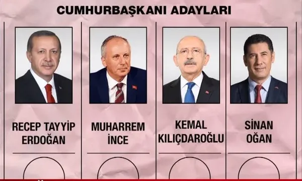 Son dakika: YSK’da kura çekimi | 4 Cumhurbaşkanı adayının oy pusulasındaki yerleri belli oldu