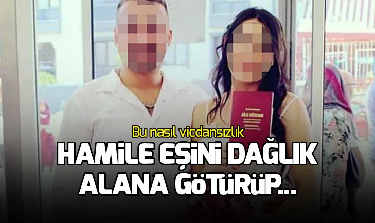 Cani koca, hamile eşini 7 yerinden bıçakladı