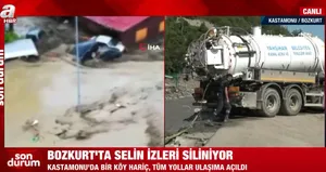 Kastamonu ve Sinop’ta sel felaketinin izleri siliniyor