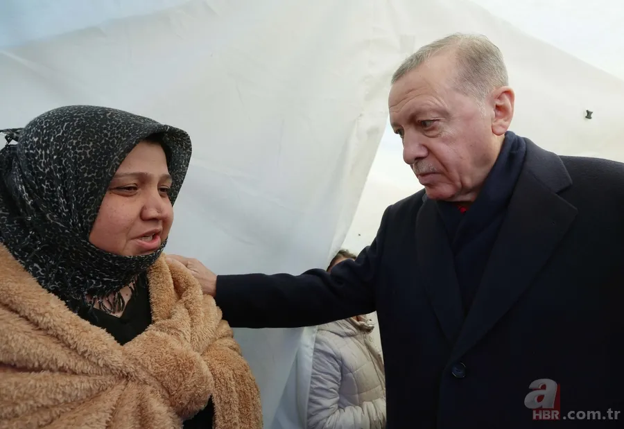 Depremzede vatandaştan Başkan Erdoğan'a duygulandıran sözler: "Ne kadar da musibet gelse sevmekten vazgeçmeyeceğiz" 20