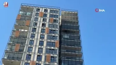 27 katlı binada yangın paniği