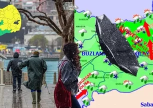 Hava sertleşiyor! Kar için tarih verildi: Kuvvetli yağış, don ve fırtınaya dikkat!