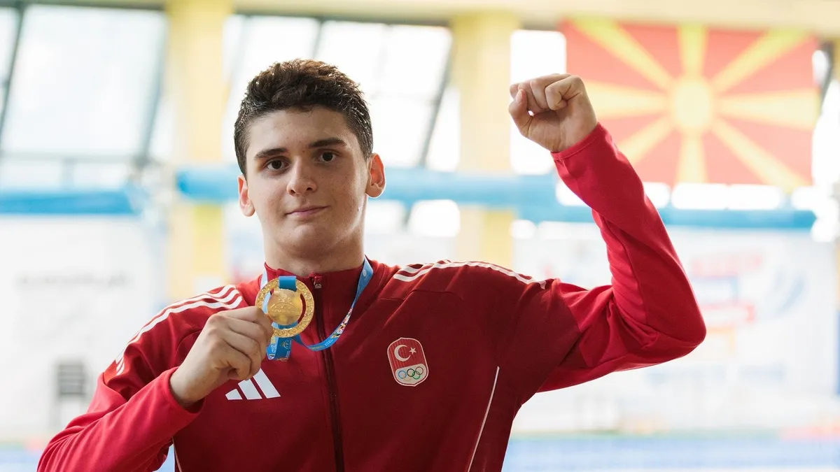 EYOF 2025'te milli gurur! Türkiye 4 madalya kazandı