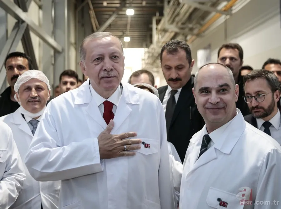 Başkan Erdoğan, Eskişehir'de, ETİ Fabrikası'nı ziyaret etti 2