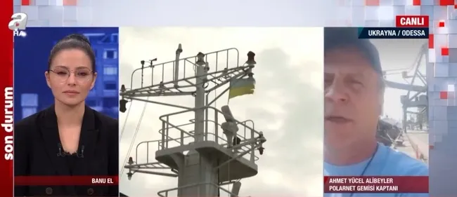 Tahıl yüklenen ilk geminin kaptanı A Haber’de! Tahıl sevkiyatı ne zaman başlıyor?