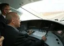 Başkan Erdoğan hızlı treni test etti