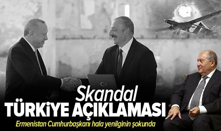Ermenistan Cumhurbaşkanı Armen Sarkisyan'dan skandal Türkiye açıklaması