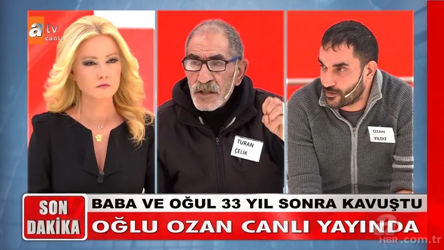 33 yıllık hasret Müge Anlı’da bitti! Turan Çelik oğluna canlı yayında kavuştu! Dede torunun kucaklaşması gözyaşlarına boğdu 6
