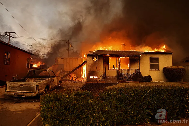 Los Angeles alev alev yanıyor! Bazı bölgelerde sokağa çıkma yasağı ilan edildi 1