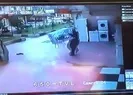 Kadınların beyaz eşya hırsızlığı kamerada