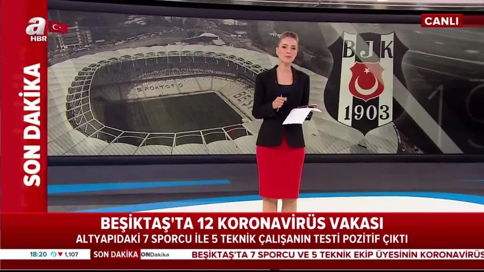 Beşiktaş’ta Kovid-19 şoku! Sergen Yalçın’ı ardından 12 isiminde daha virüs tespit edildi