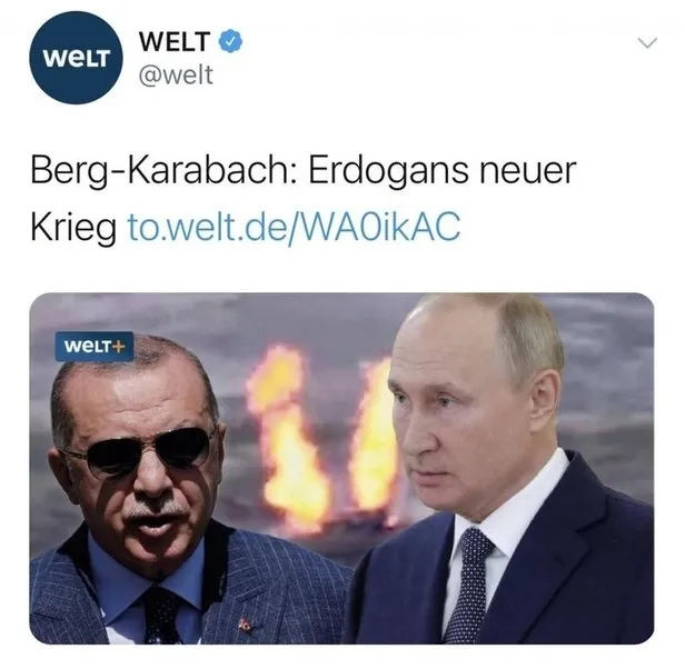 Alman basını Başkan Erdoğan'ı hedef aldı! Alçak sözler: Dağlık Karabağ yeni savaşı - 1
