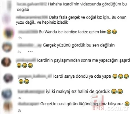 Icardi makyajsız görüntülerini yayınlamıştı! İşte Wanda Nara'nın yeni hali... 7