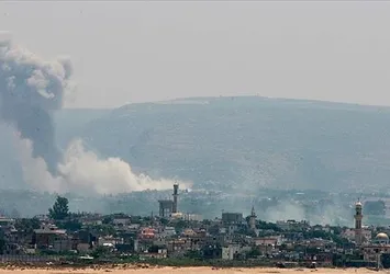 İsrail'den Lübnan'nın güneyine hava saldırısı! Endüstriyel tesislerde büyük yıkım