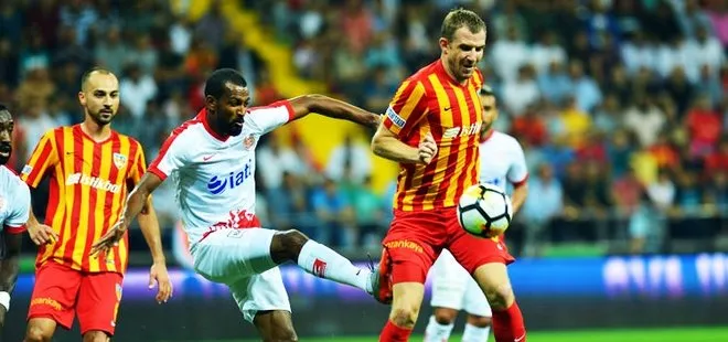 KAYSERİSPOR'DAN ANTALYASPOR'A GEÇİT YOK!
