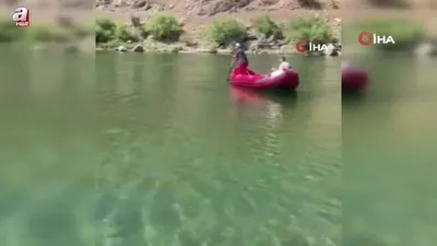 Nehre giren öğretmen boğuldu