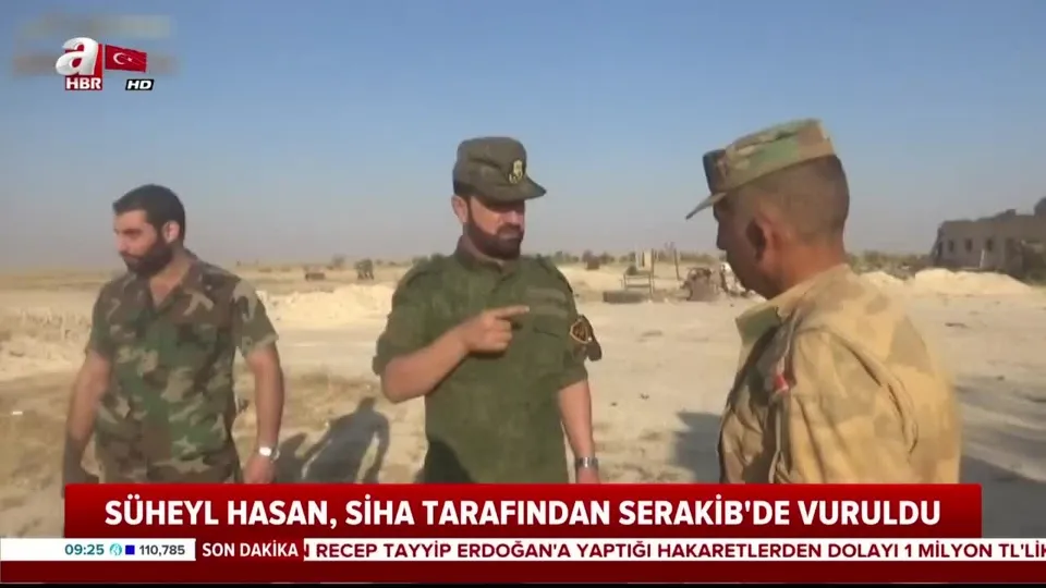 Esad’ın katliamcı generali Süheyl Hasan, SİHA ile vuruldu |Video