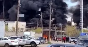 Rusya’da kimyasal madde tankerinde yangın