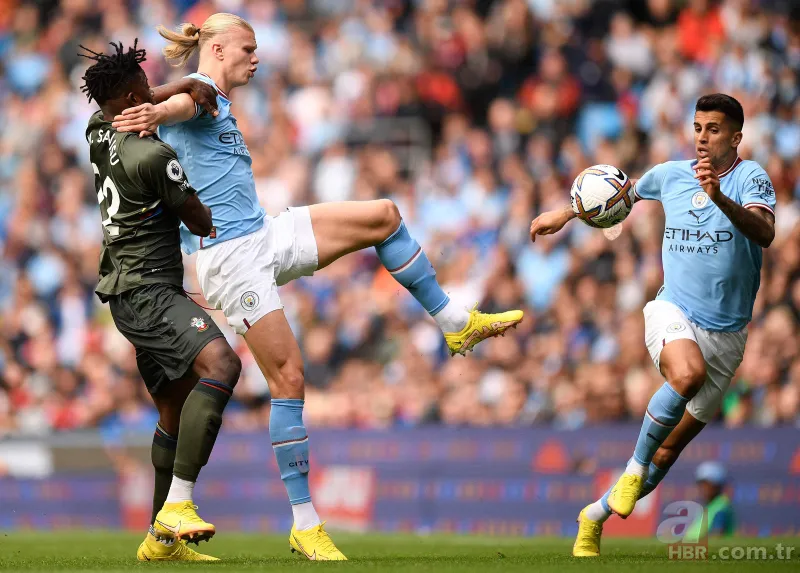 Haaland durdurulamıyor! Yine attı Manchester City farka koştu 3