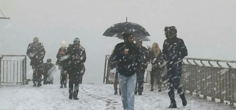 Son dakika: Meteoroloji'den İstanbul için kar ve sağanak yağış uyarısı