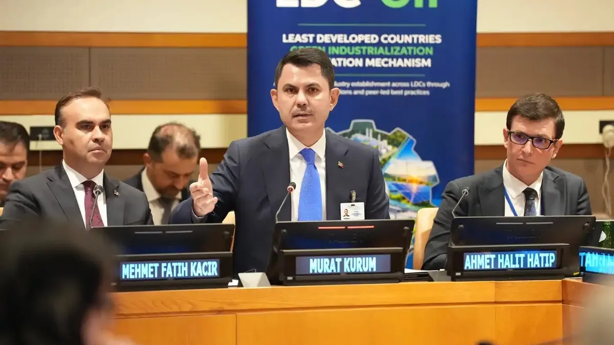 COP31'de 10 tema 6 küresel hedef! Murat Kurum açıkladı