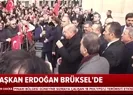 Başkan Erdoğan Belçikada halka seslendi