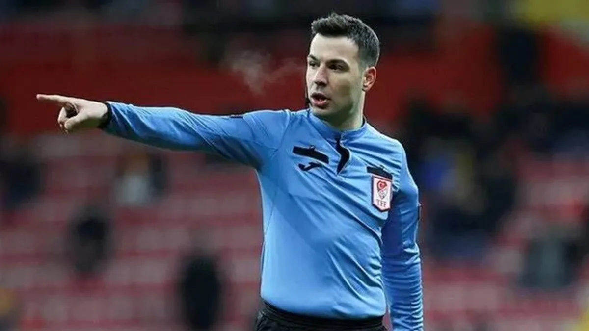 İşte Beşiktaş - Trabzonspor derbisinin hakemi! Cihan Aydın düdük çalacak