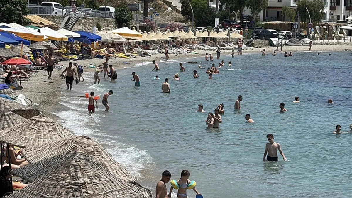 Muğla'ya 4 günde 3 milyon yerli turist
