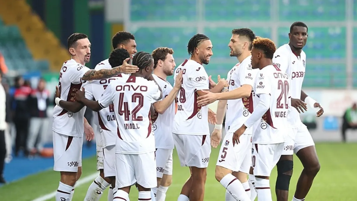 Trabzonspor 131 hafta sonra 4'te 4 peşinde
