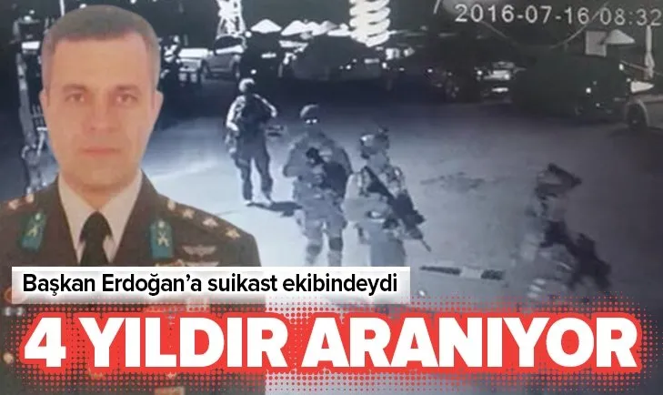 15 Temmuz'daki darbe girişiminde suikast timinde olan terörist Burkay Karatepe 4 yıldır aranıyor