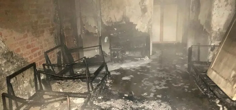 Ankara'da apartman dairesinde yangın: 1'i ağır, 3 yaralı