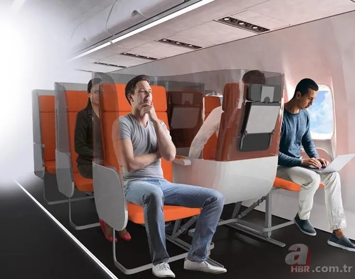 Uçak yolculuklarında yeni dönem: Yan yana oturanlar aynı havayı solumayacak